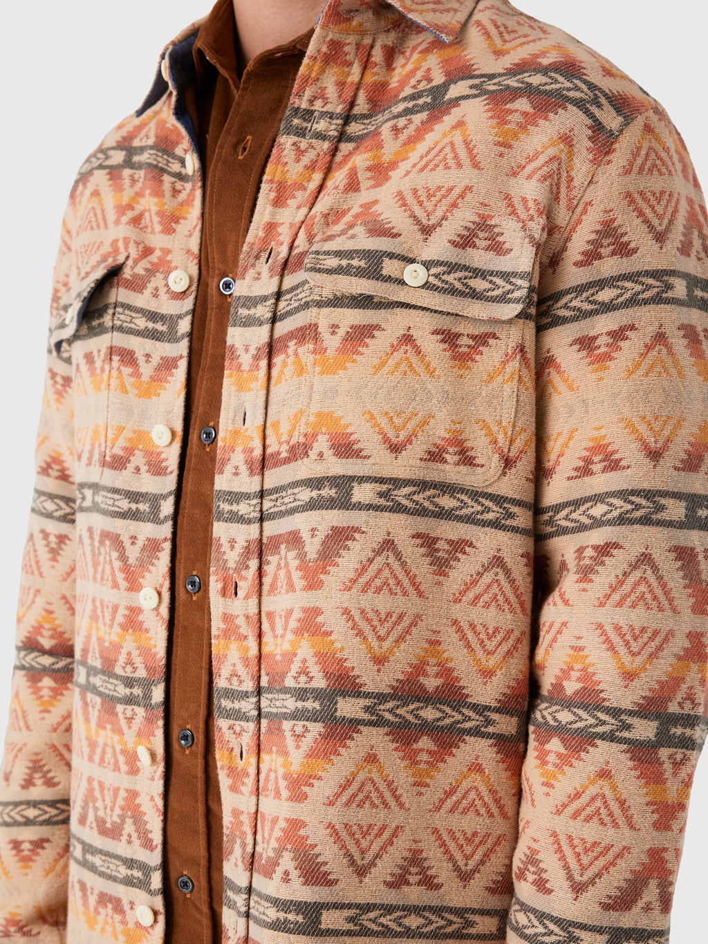 Faherty Brand Men's Lehi Canyon Overshirt - Saint Bernard