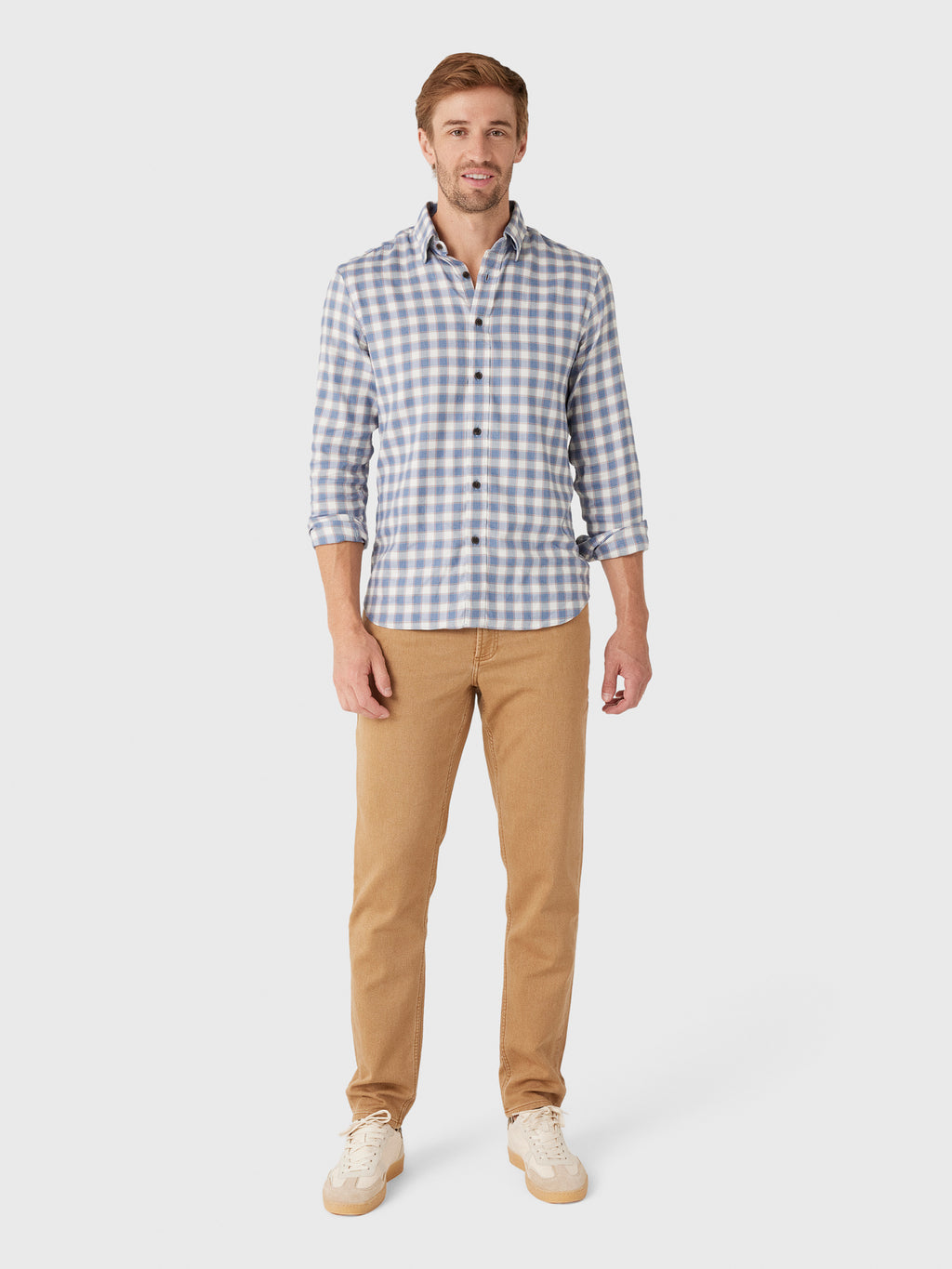 Faherty Brand Men's Soft Twill Movement Shirt - Saint Bernard