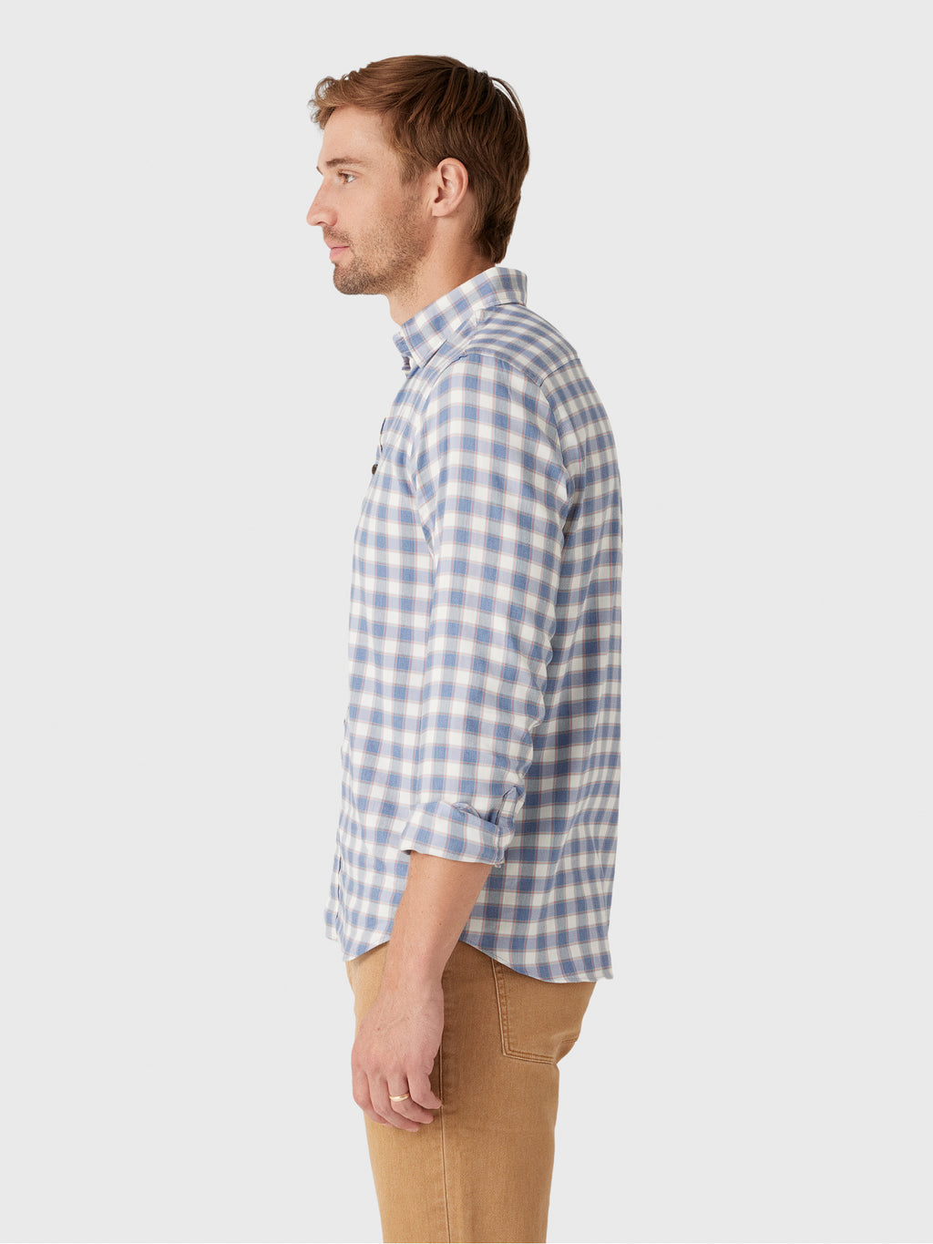 Faherty Brand Men's Soft Twill Movement Shirt - Saint Bernard