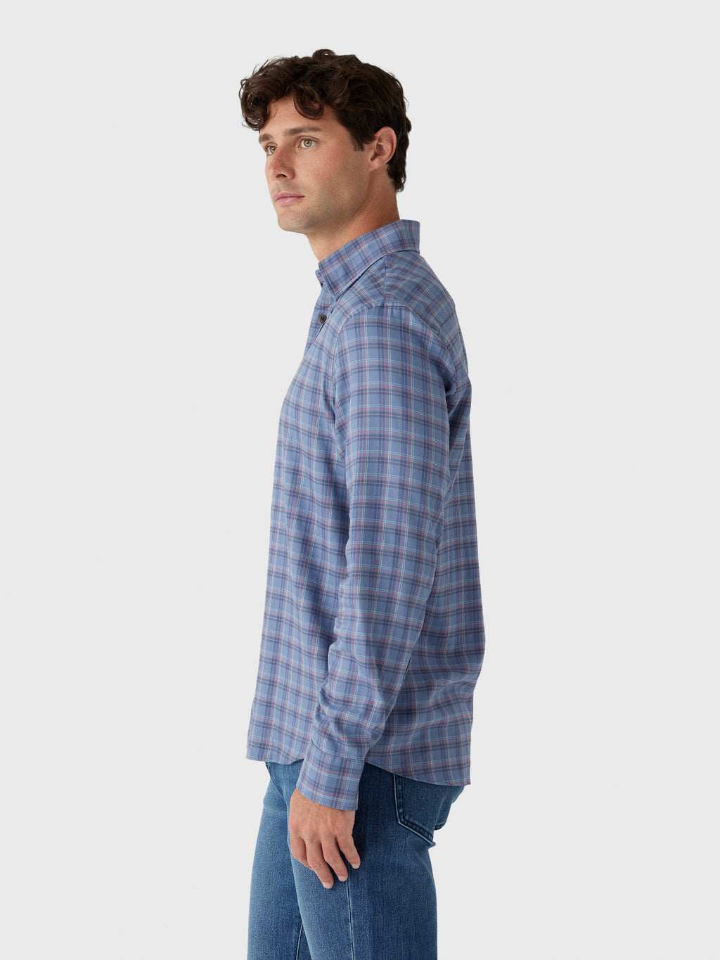 Faherty Brand Men's Soft Twill Movement Shirt - Saint Bernard