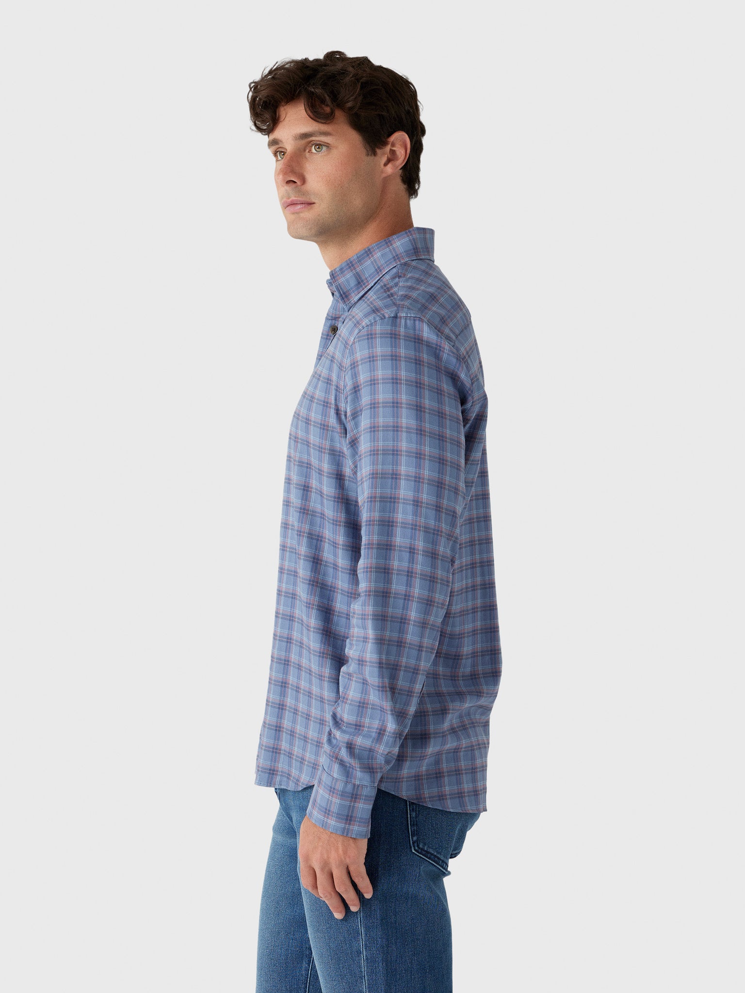 Faherty Brand Men's Soft Twill Movement Shirt - Saint Bernard