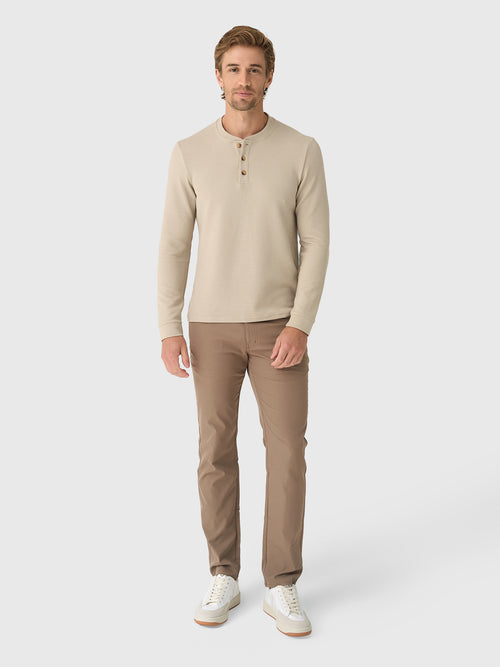 Free Fly Men's Waffle Long Sleeve Henley