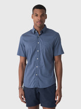 Faherty Brand Men's Short Sleeve Movement Shirt - Saint Bernard