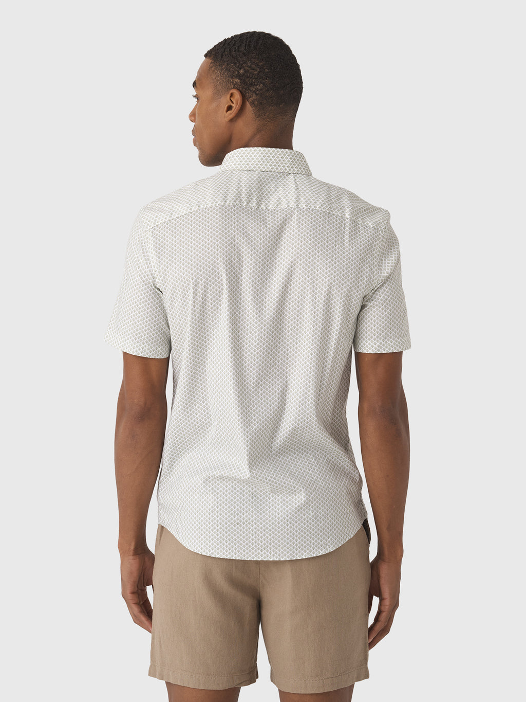Faherty Brand Men's Short Sleeve Movement Shirt - Saint Bernard