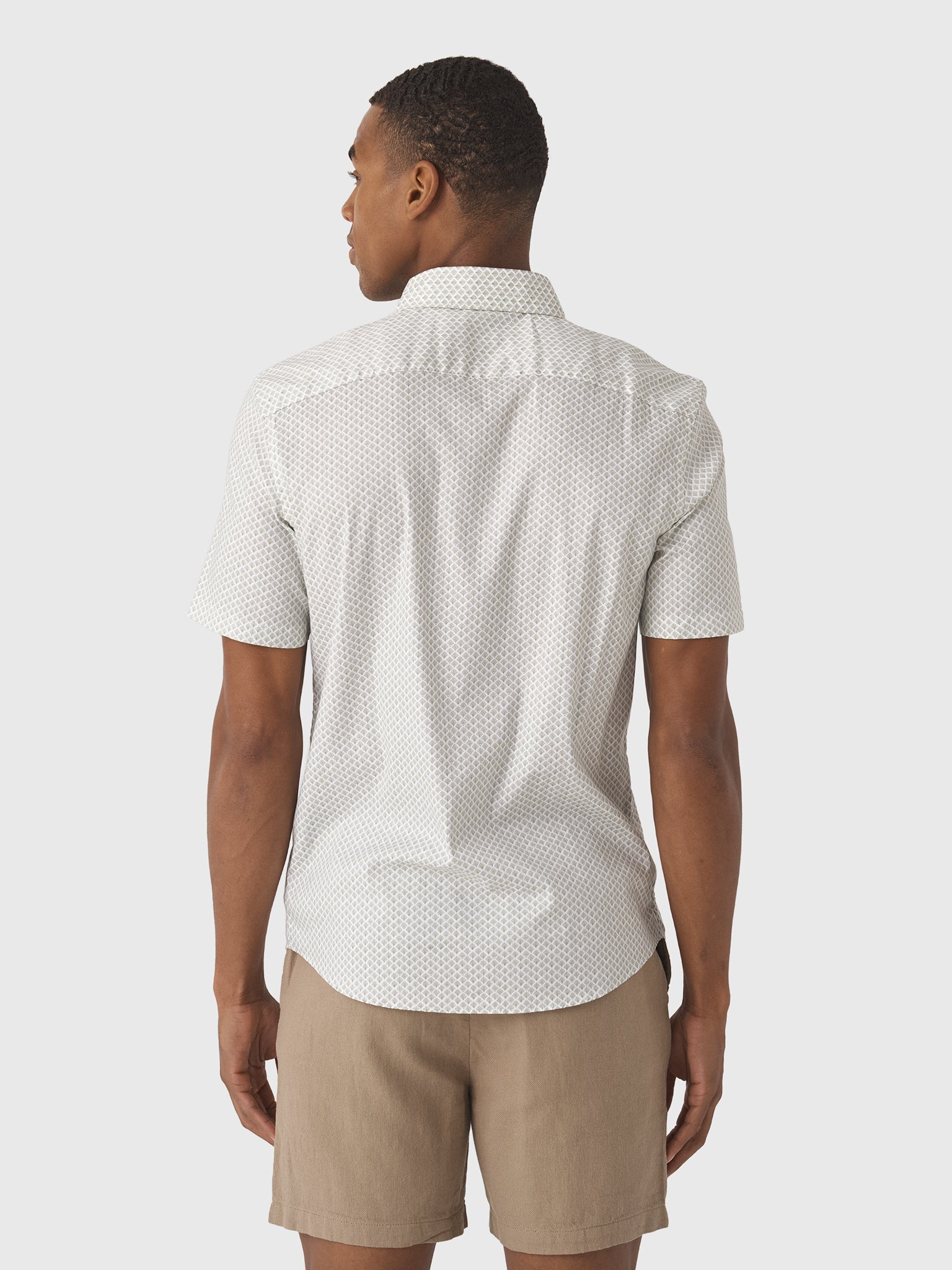 Faherty Brand Men's Short Sleeve Movement Shirt - Saint Bernard