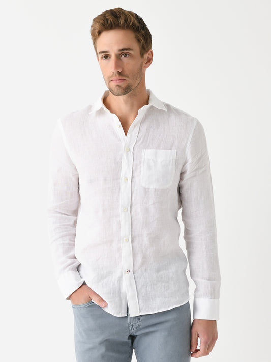 Faherty Brand Men's Linen Laguna Shirt
