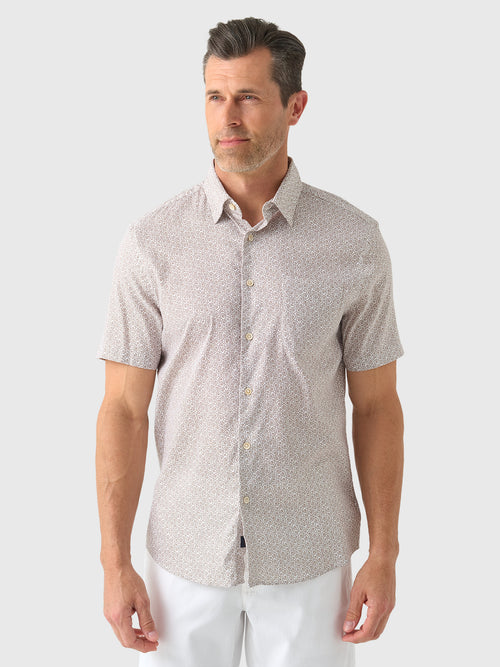 Faherty Brand Men's Short-Sleeve Movement Monterrey Shirt