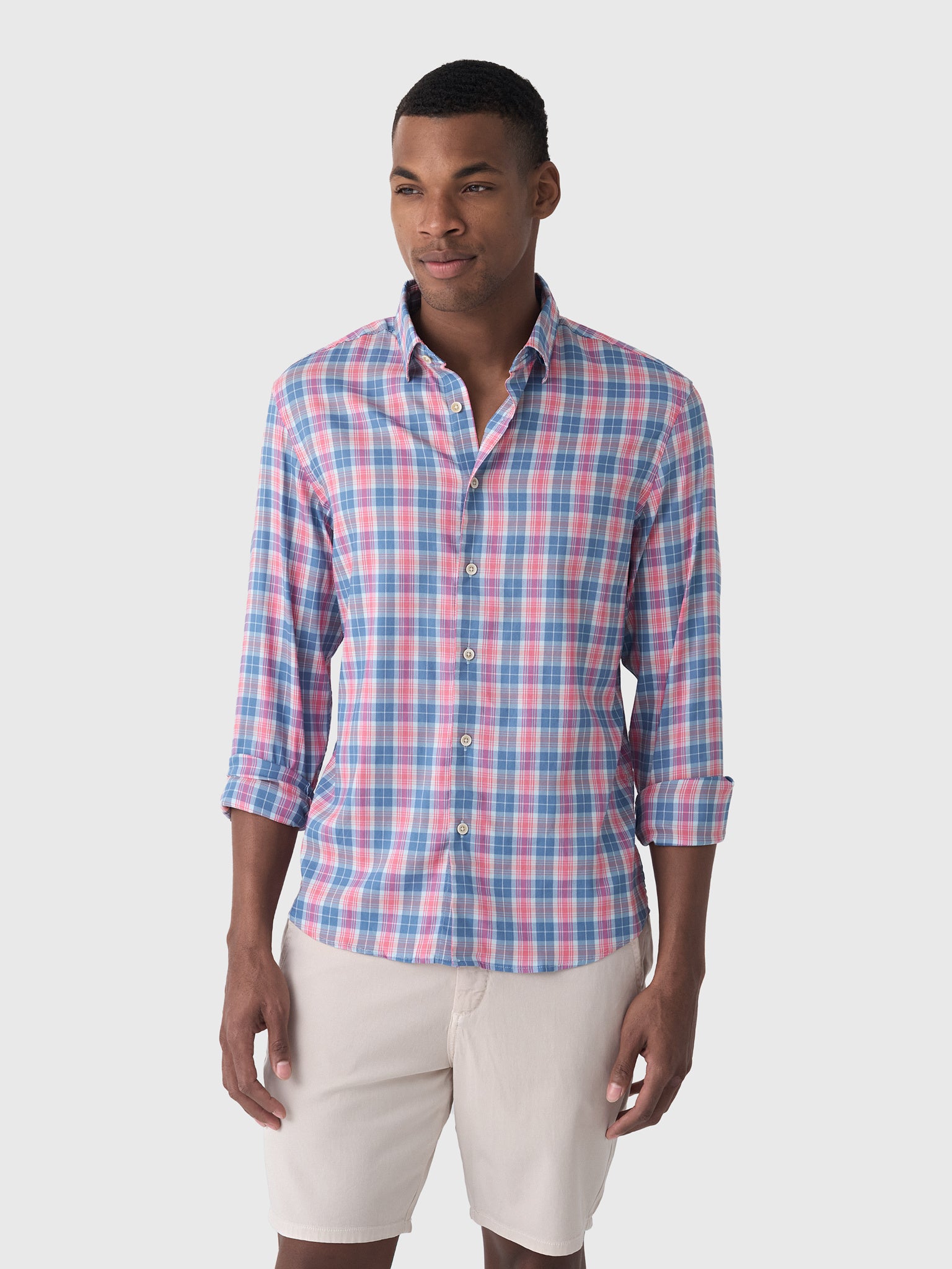 Faherty Brand Men's Movement Monterrey Shirt - Saint Bernard