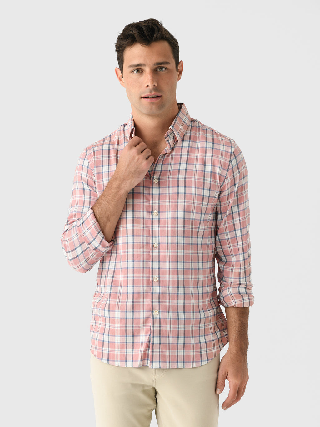 Faherty Brand Men's Movement Monterrey Shirt - Saint Bernard