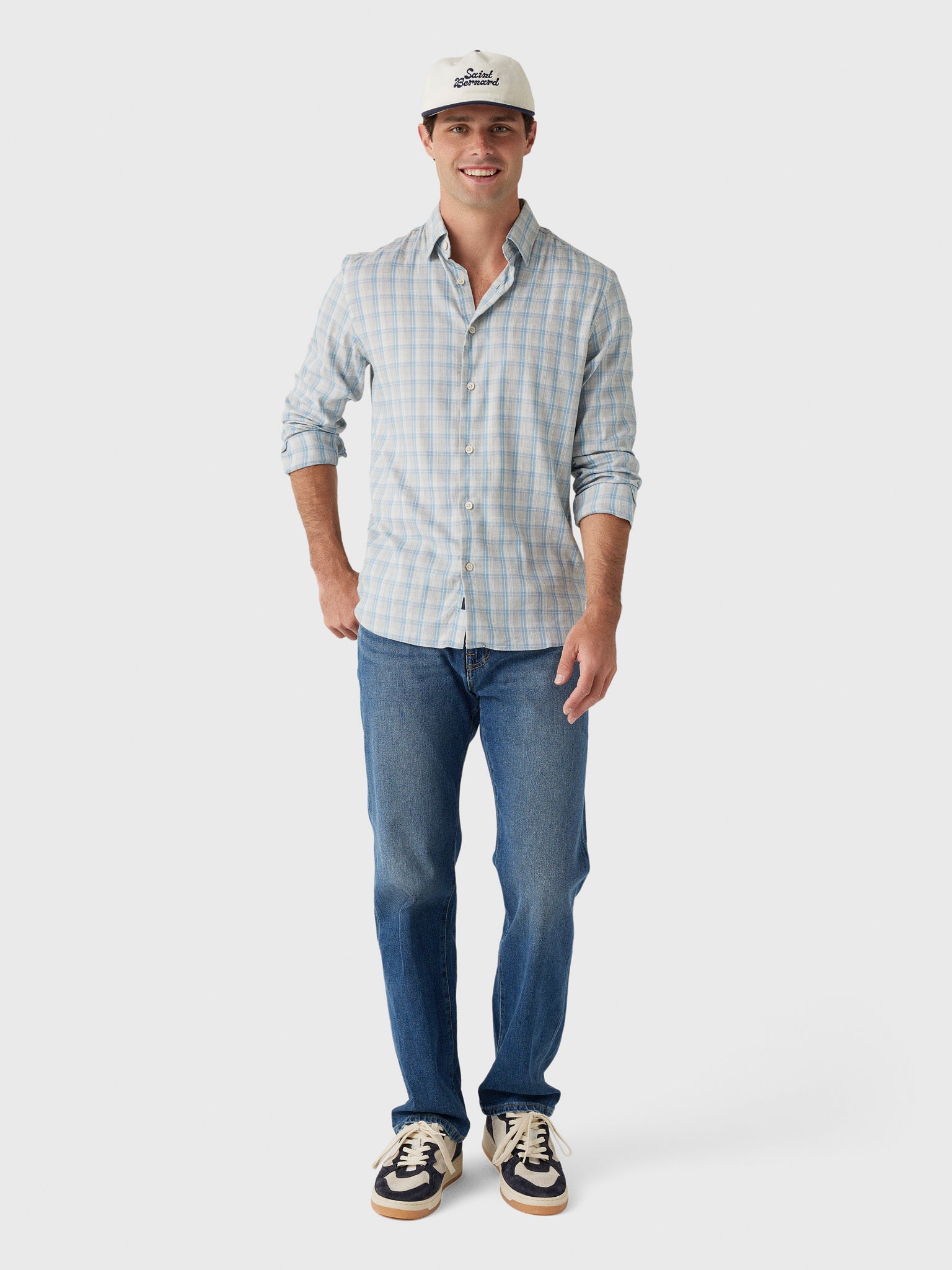Faherty Brand Men's Movement Monterrey Shirt - Saint Bernard