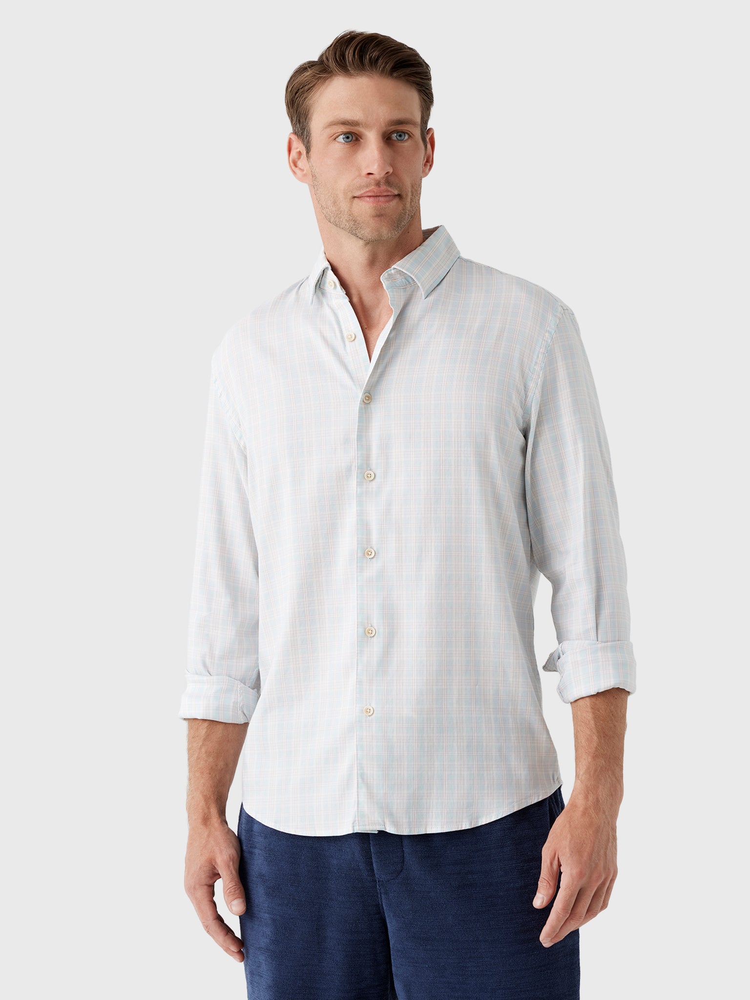 Faherty Brand Men's Movement Monterrey Shirt - Saint Bernard