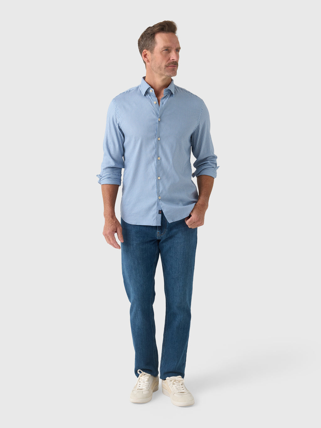 Faherty Brand Men's Movement Monterrey Shirt - Saint Bernard