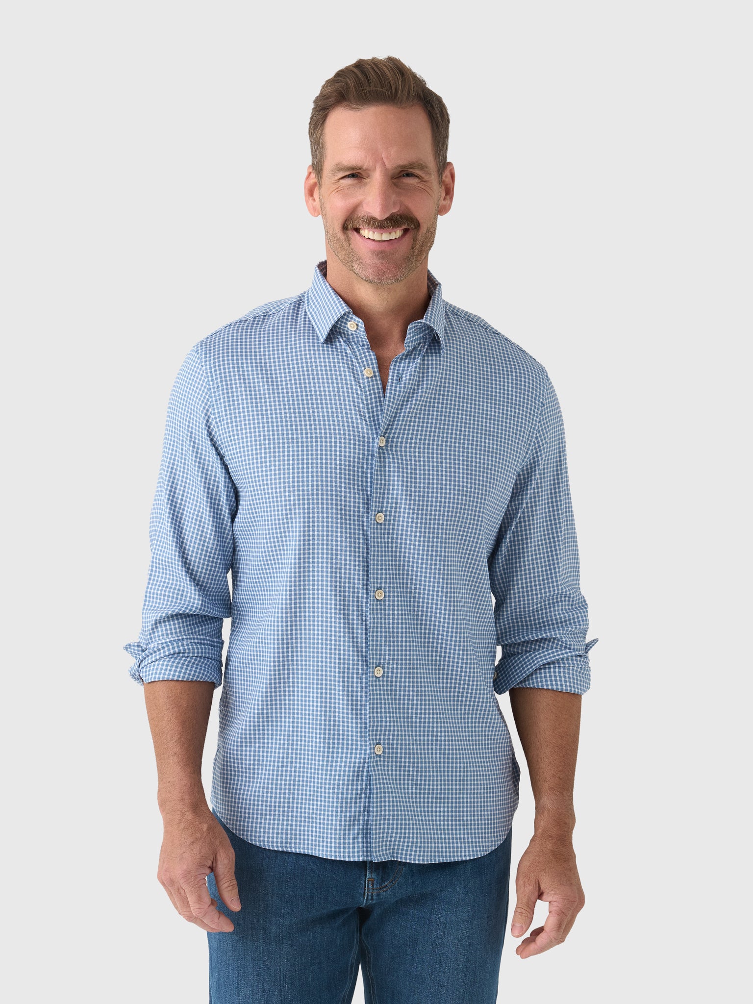 Faherty Brand Men's Movement Monterrey Shirt - Saint Bernard