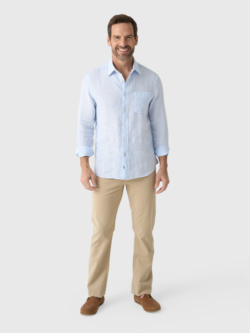 Faherty Brand Men's Linen Laguna Shirt