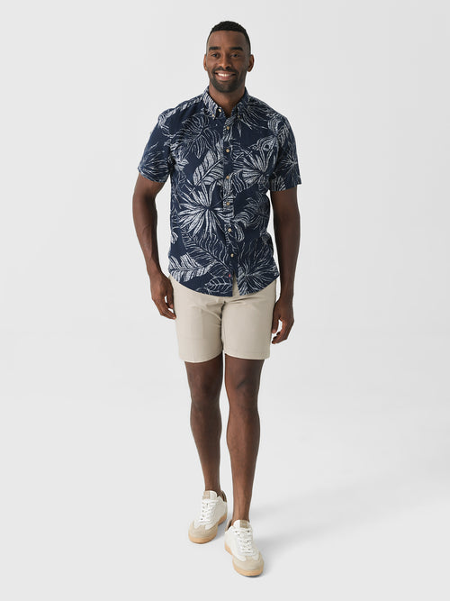 Faherty Brand Men's Short Sleeve Breeze Shirt
