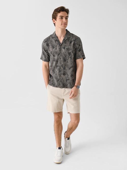 Faherty Brand Men's Short-Sleeve Breeze Camp Shirt