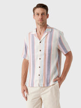 Faherty Brand Men's Short-Sleeve Breeze Camp Shirt - Saint Bernard
