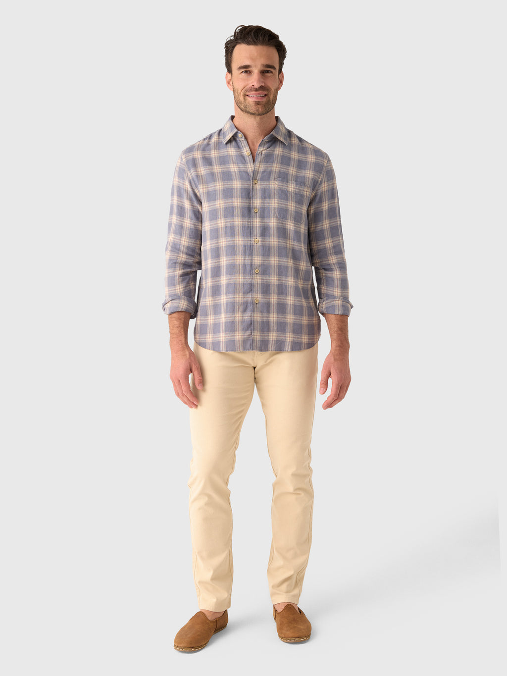 Faherty Brand Men's Palmetto Shirt - Saint Bernard