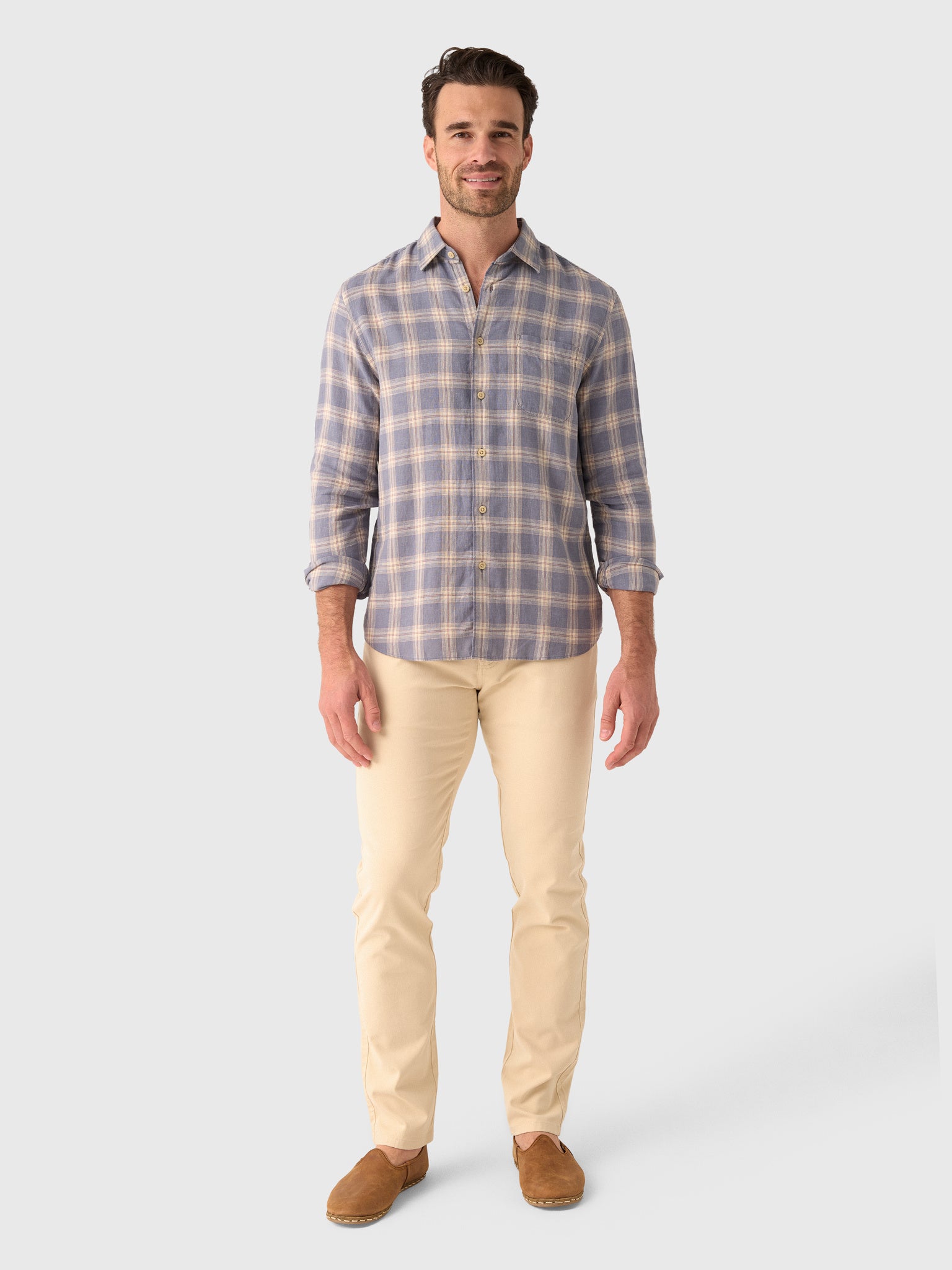 Faherty Brand Men's Palmetto Shirt - Saint Bernard