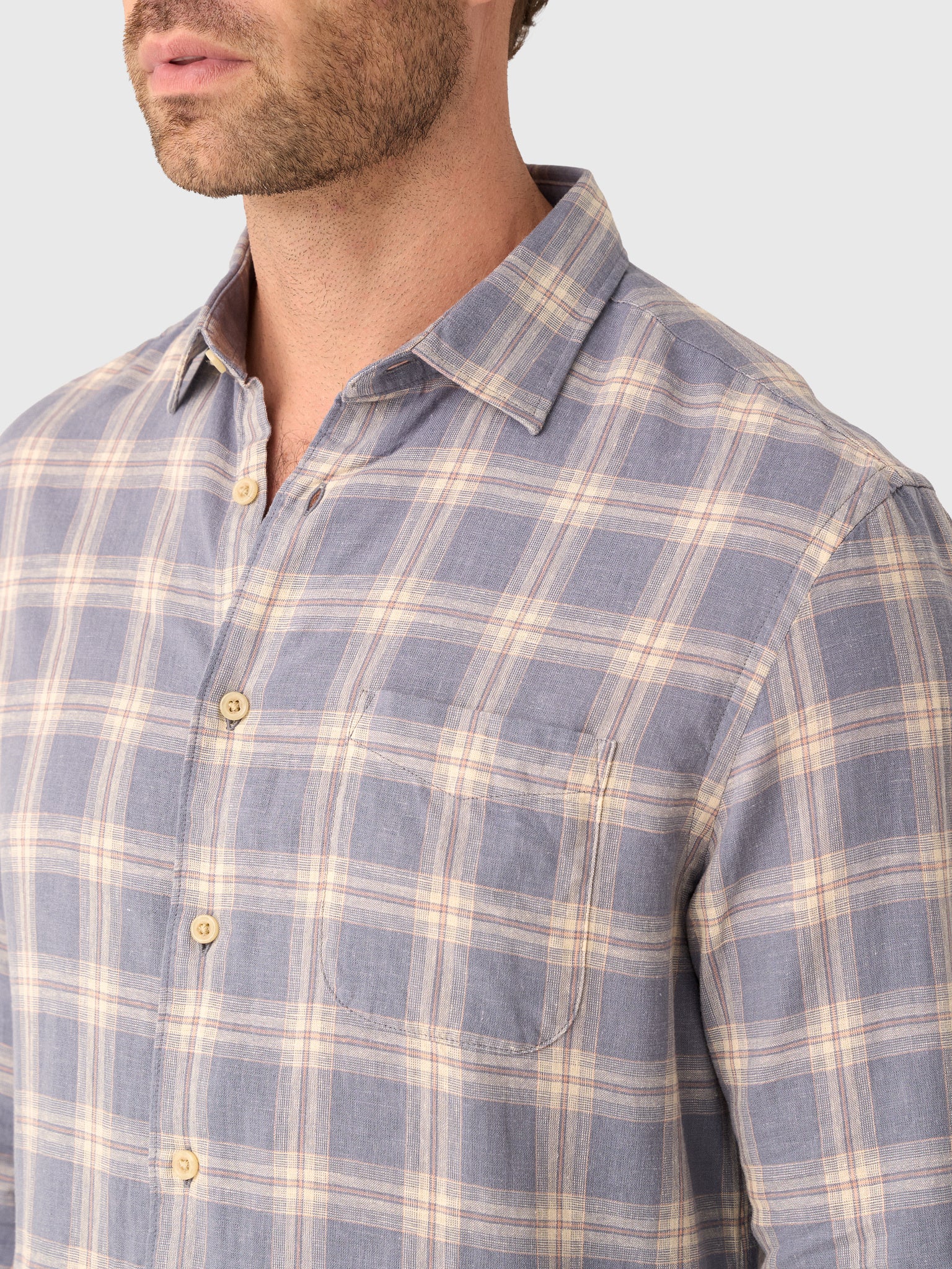 Faherty Brand Men's Palmetto Shirt - Saint Bernard