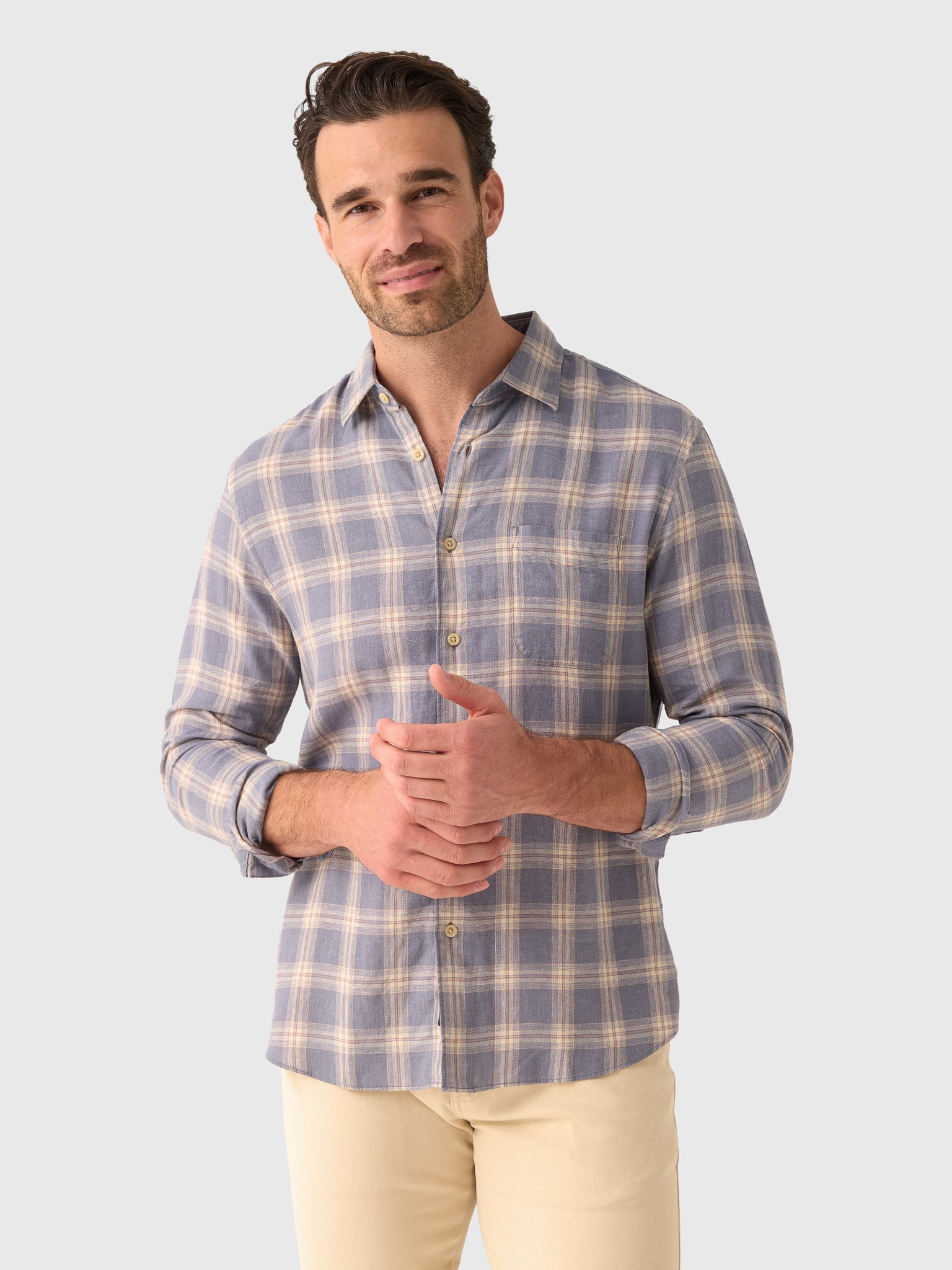 Faherty Brand Men's Palmetto Shirt - Saint Bernard