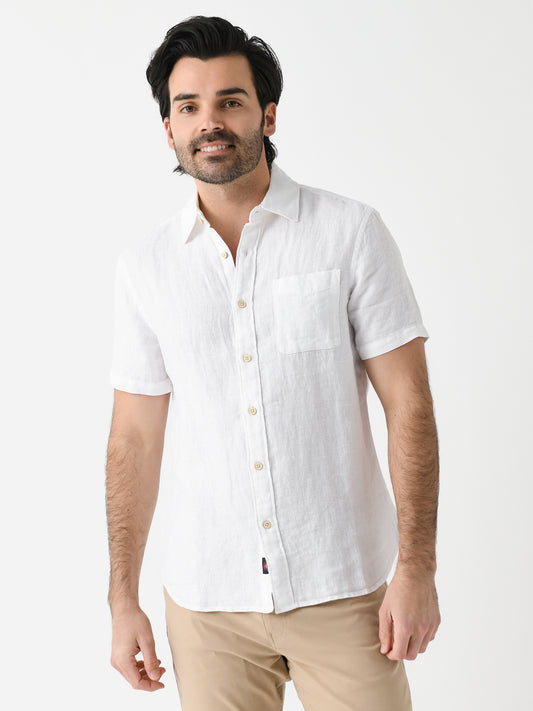 Faherty Brand Men's Short Sleeve Laguna Shirt