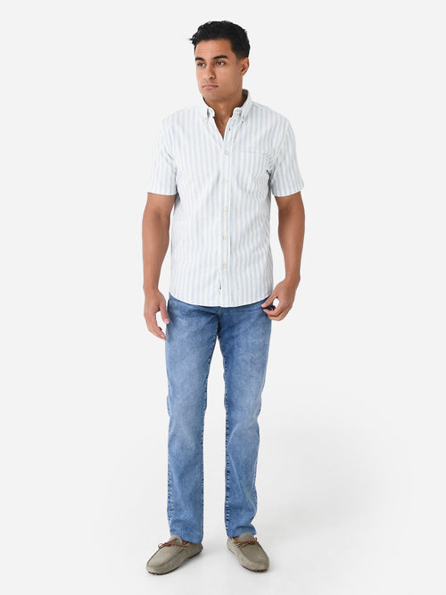 Faherty Brand Men's Short Sleeve Breeze Shirt