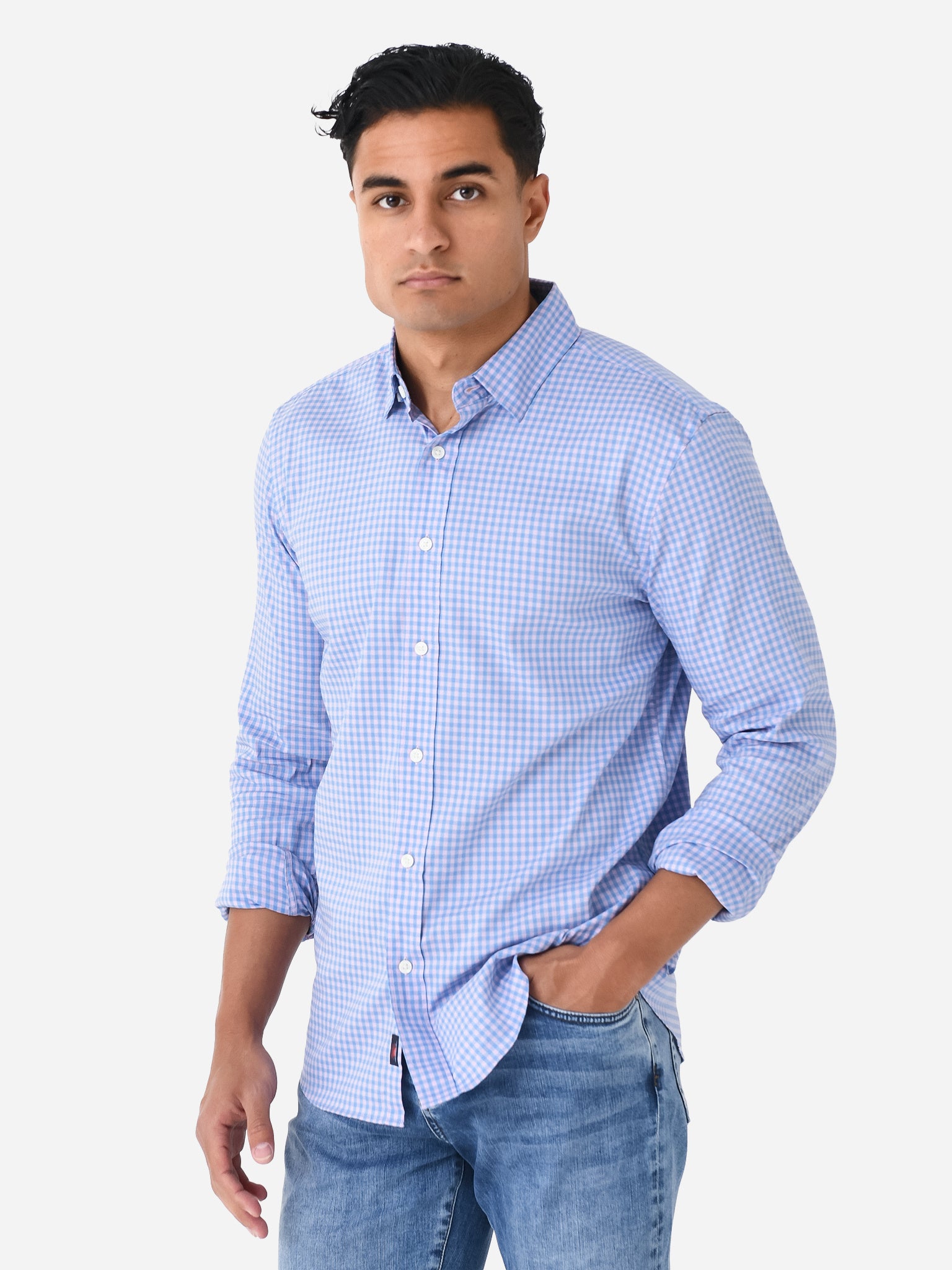 Faherty Brand Men's The Movement Shirt - Saint Bernard