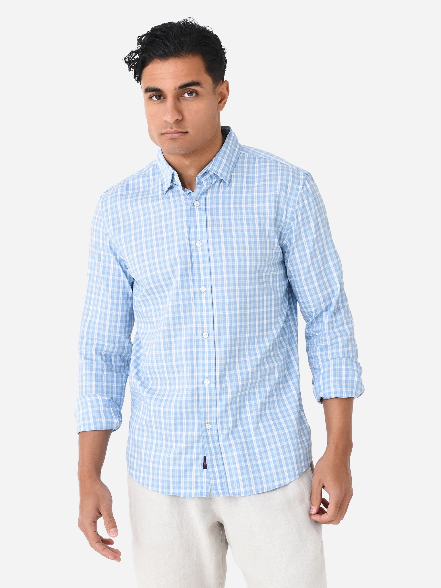 Faherty Brand Men's The Movement Shirt - Saint Bernard