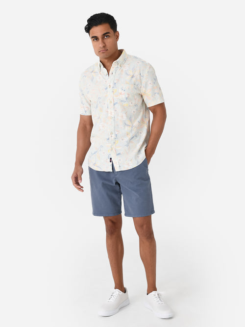 Faherty Brand Men's Short Sleeve Breeze Shirt