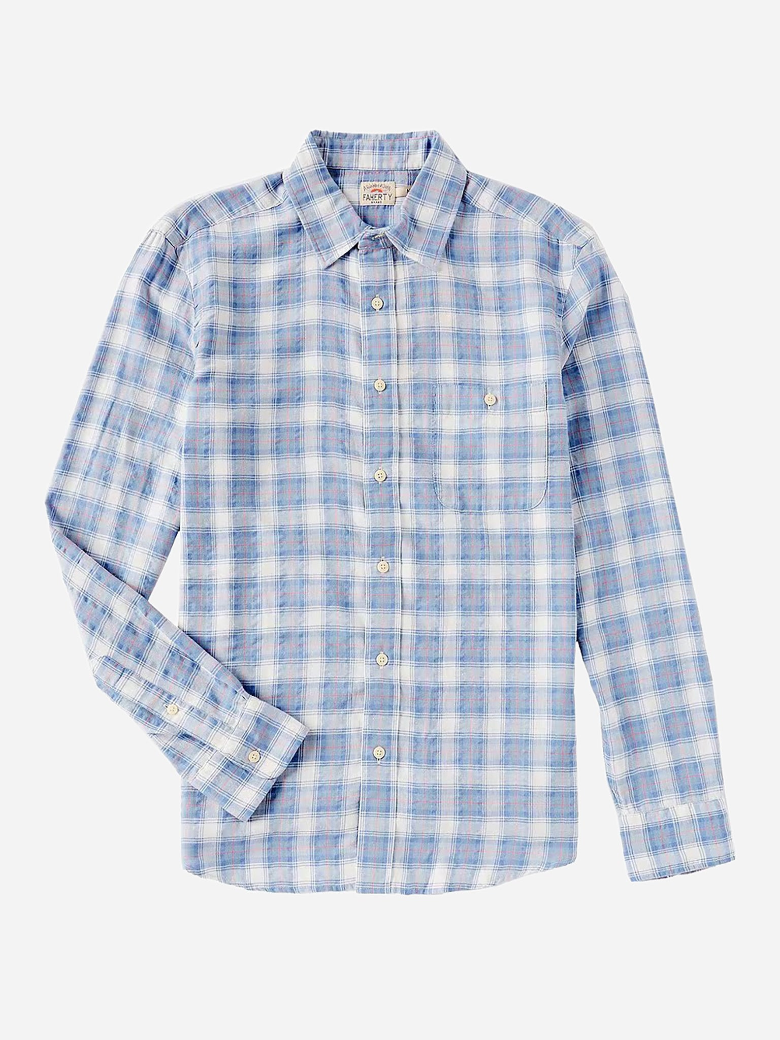 Faherty Brand Men's Tropical Cotton Shirt - Saint Bernard