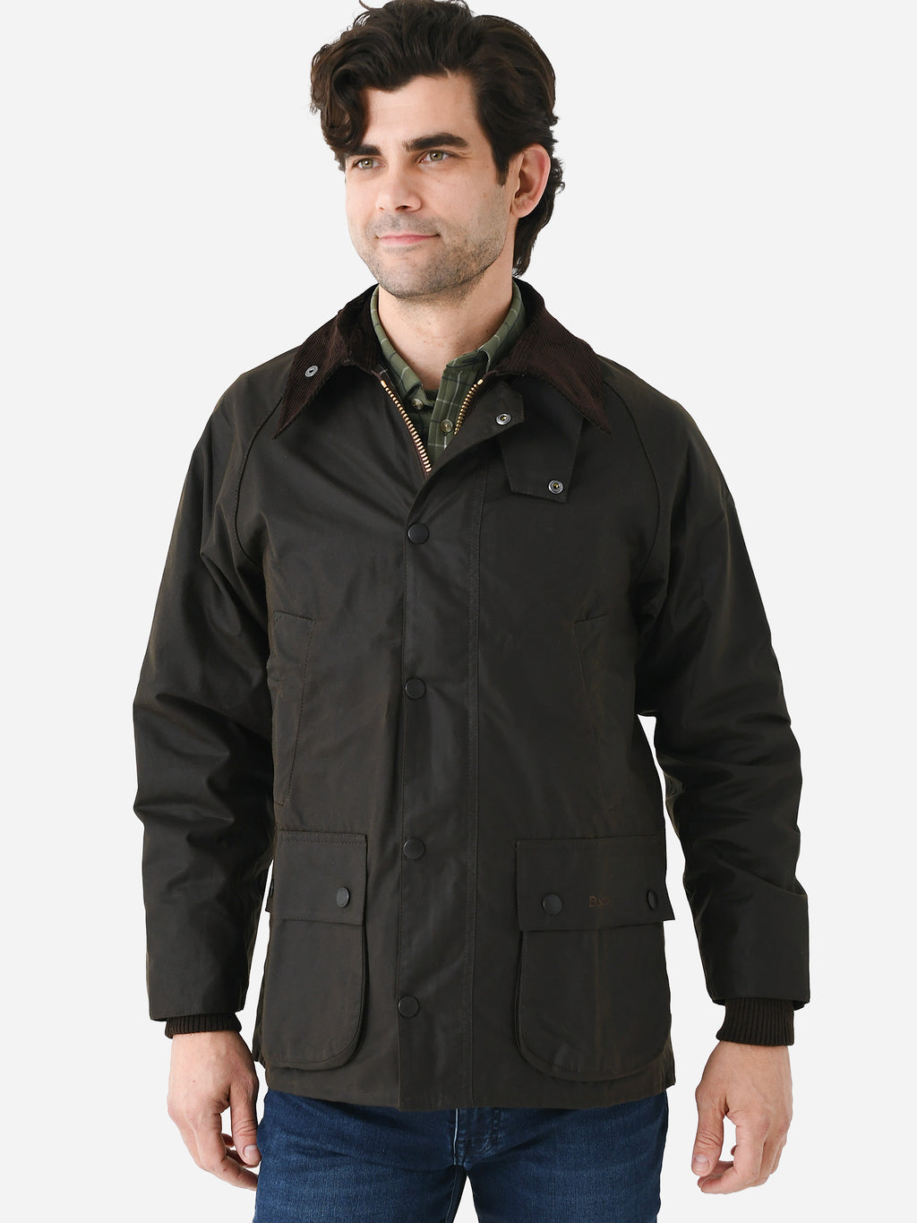 Barbour Men's Classic Bedale Wax Jacket - Saint Bernard