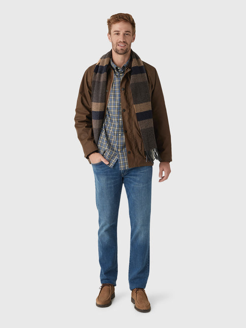 Barbour Men's Bedale Wax Jacket - Saint Bernard