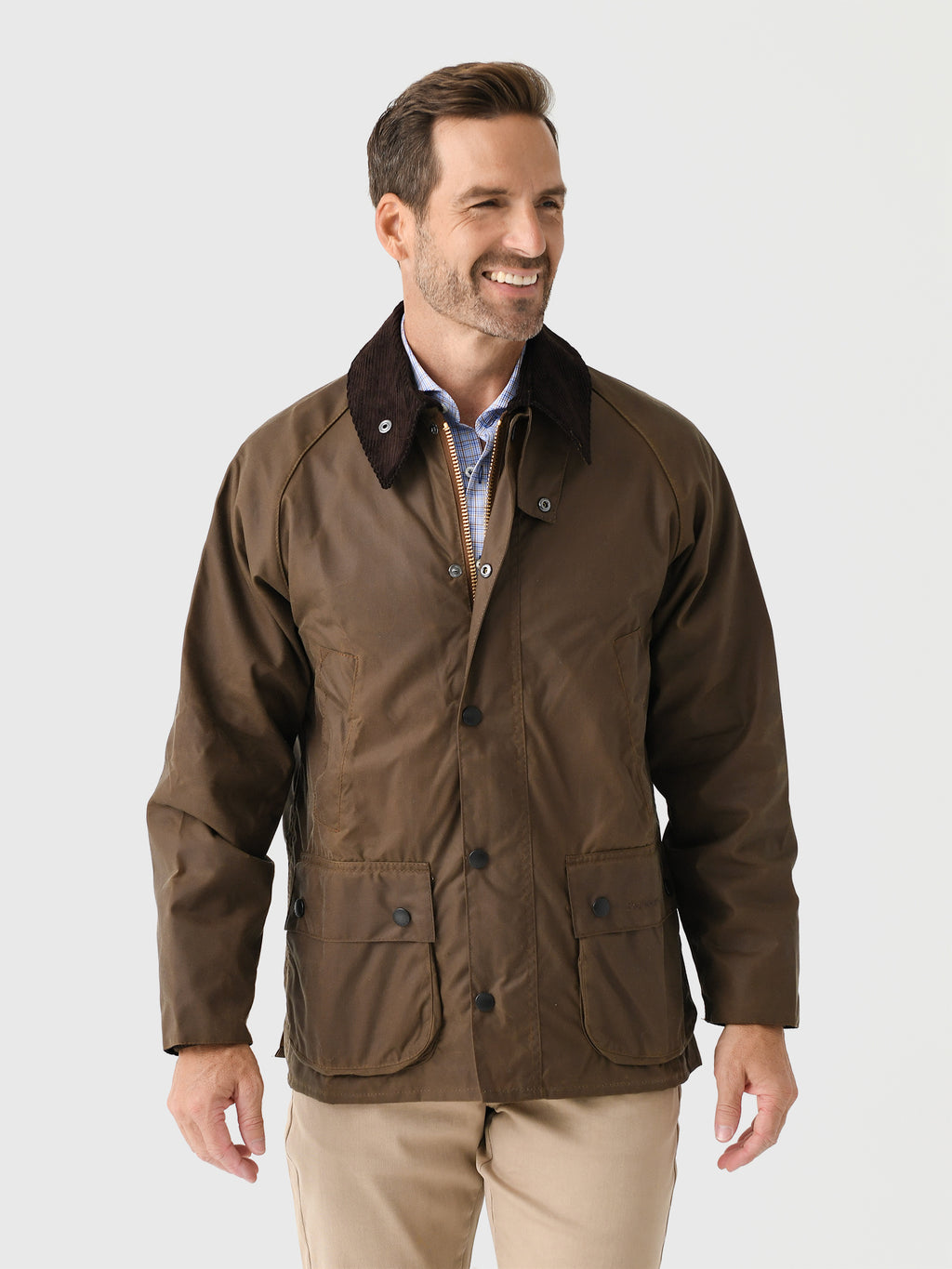 Barbour Men's Bedale Wax Jacket - Saint Bernard