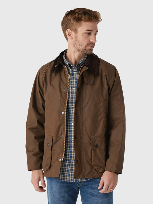 Barbour Men's Bedale Wax Jacket - Saint Bernard