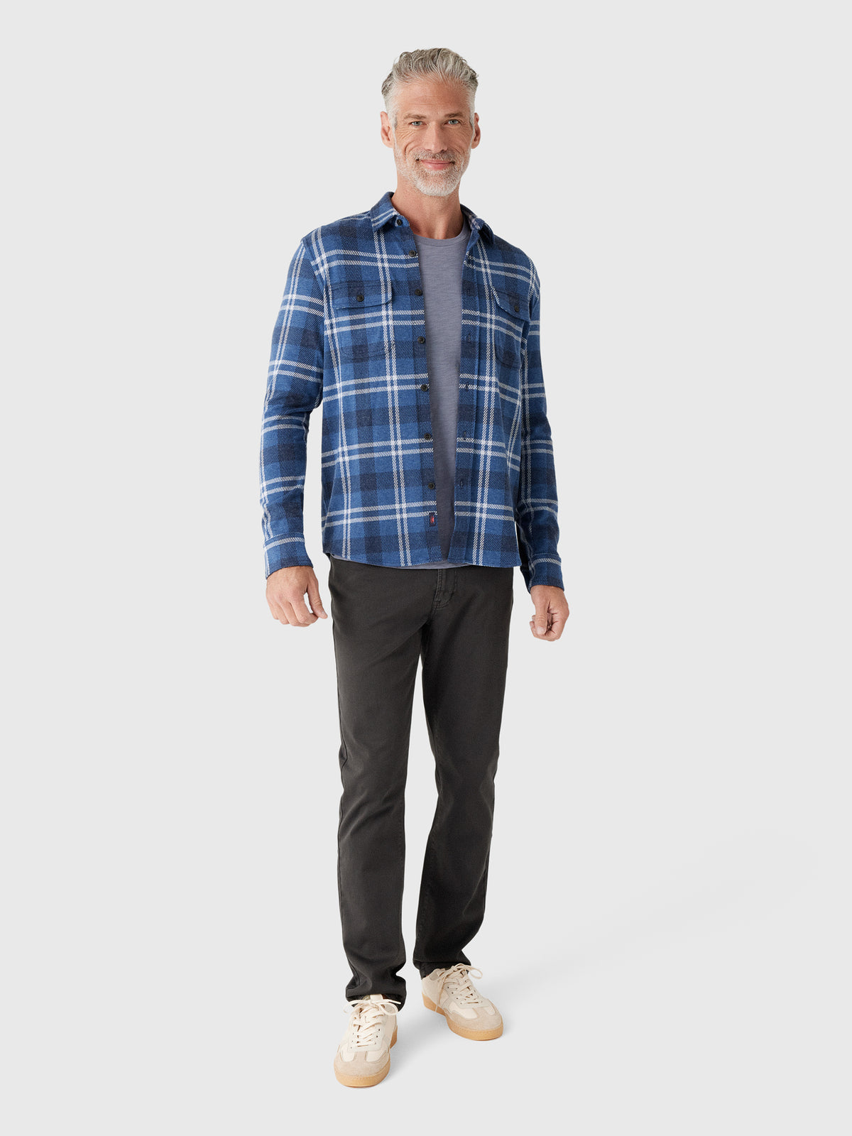 Faherty Brand Men's Legend Sweater Shirt - Saint Bernard