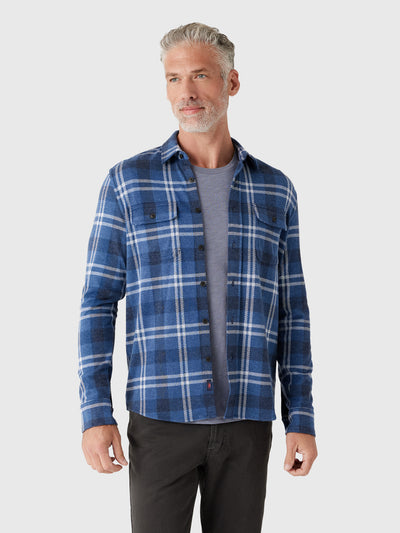 Faherty Brand Men's Legend Sweater Shirt - Saint Bernard