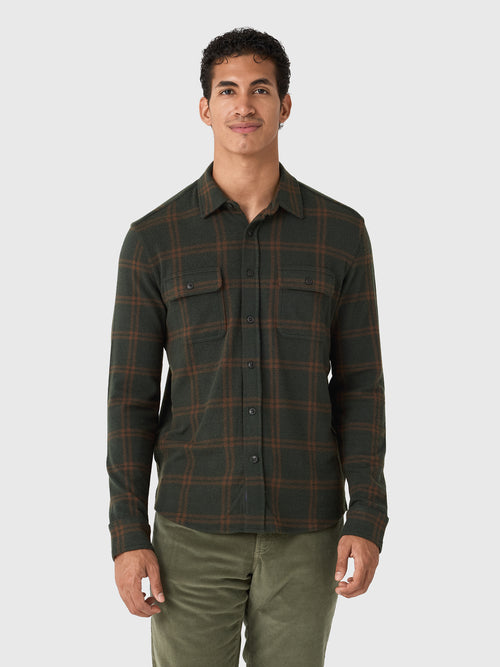 Faherty Brand Men's Legend Sweater Shirt - Saint Bernard