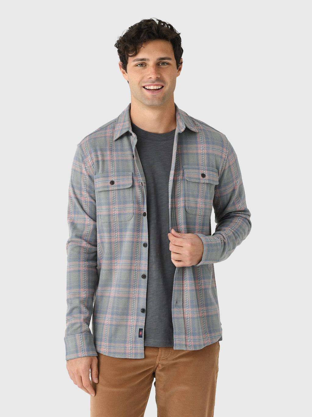 Faherty Brand Men's Legend Sweater Shirt - Saint Bernard