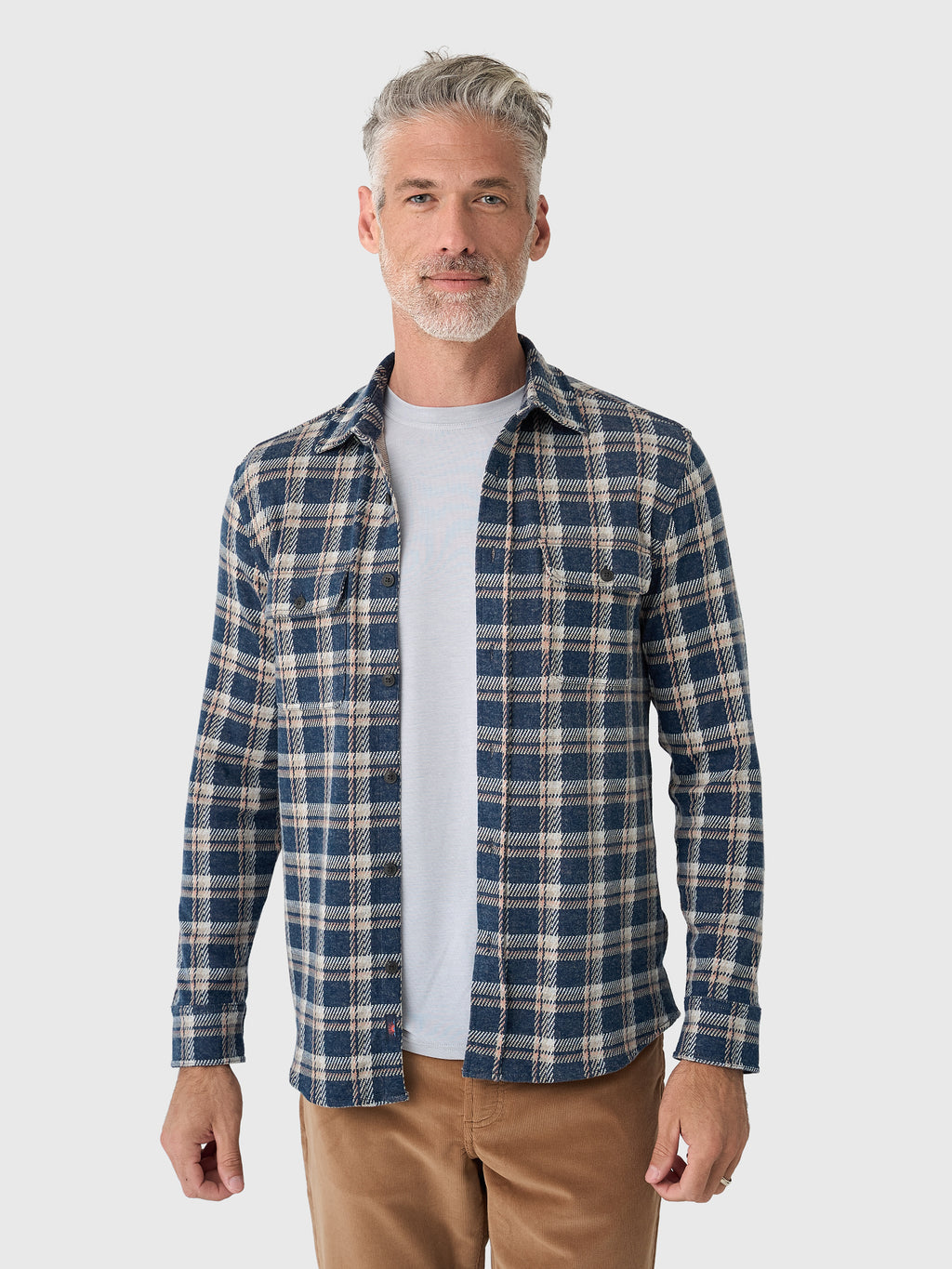 Faherty Brand Men's Legend Sweater Shirt - Saint Bernard
