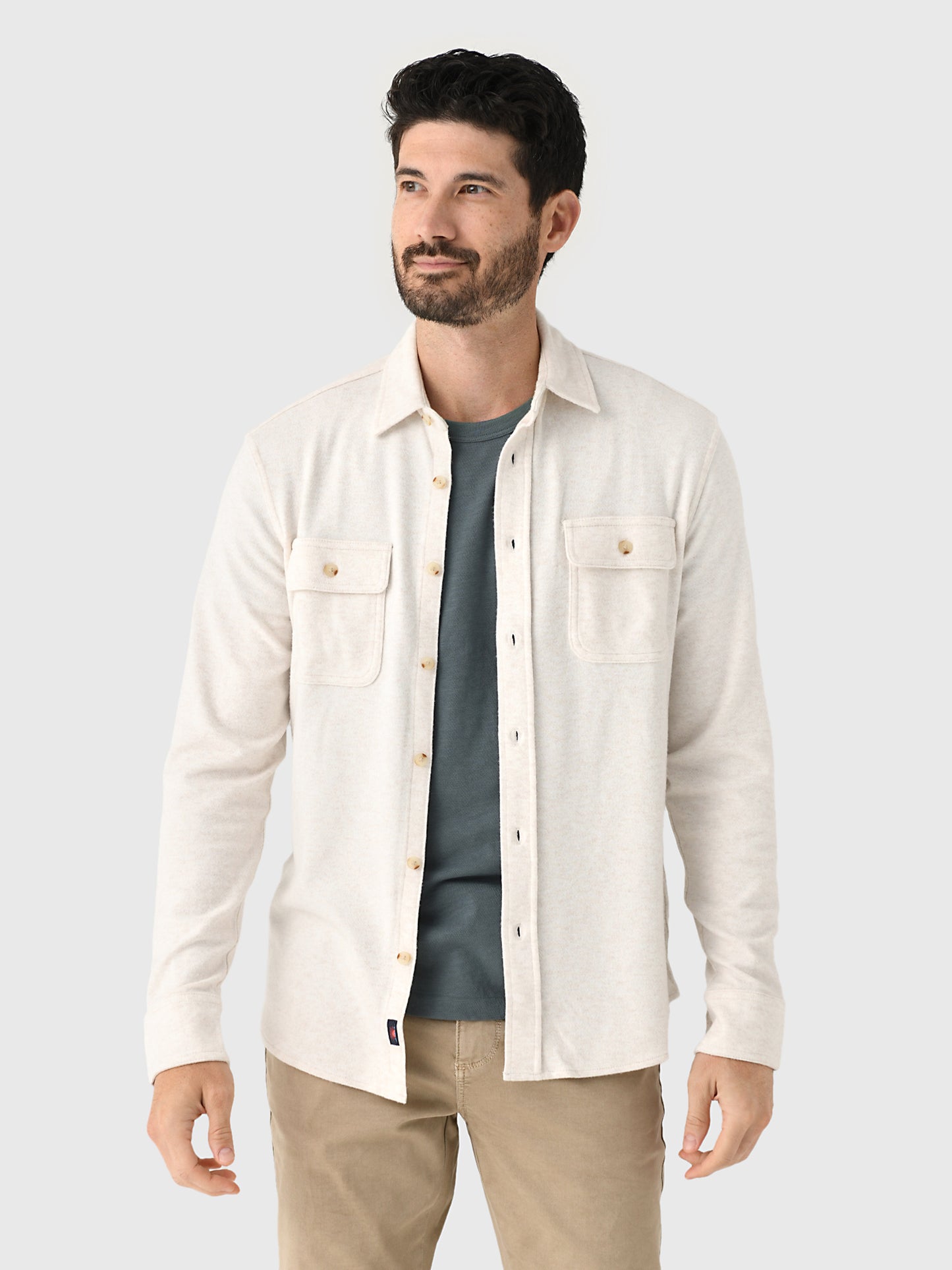 Faherty Brand Men's Legend Sweater Shirt - Saint Bernard