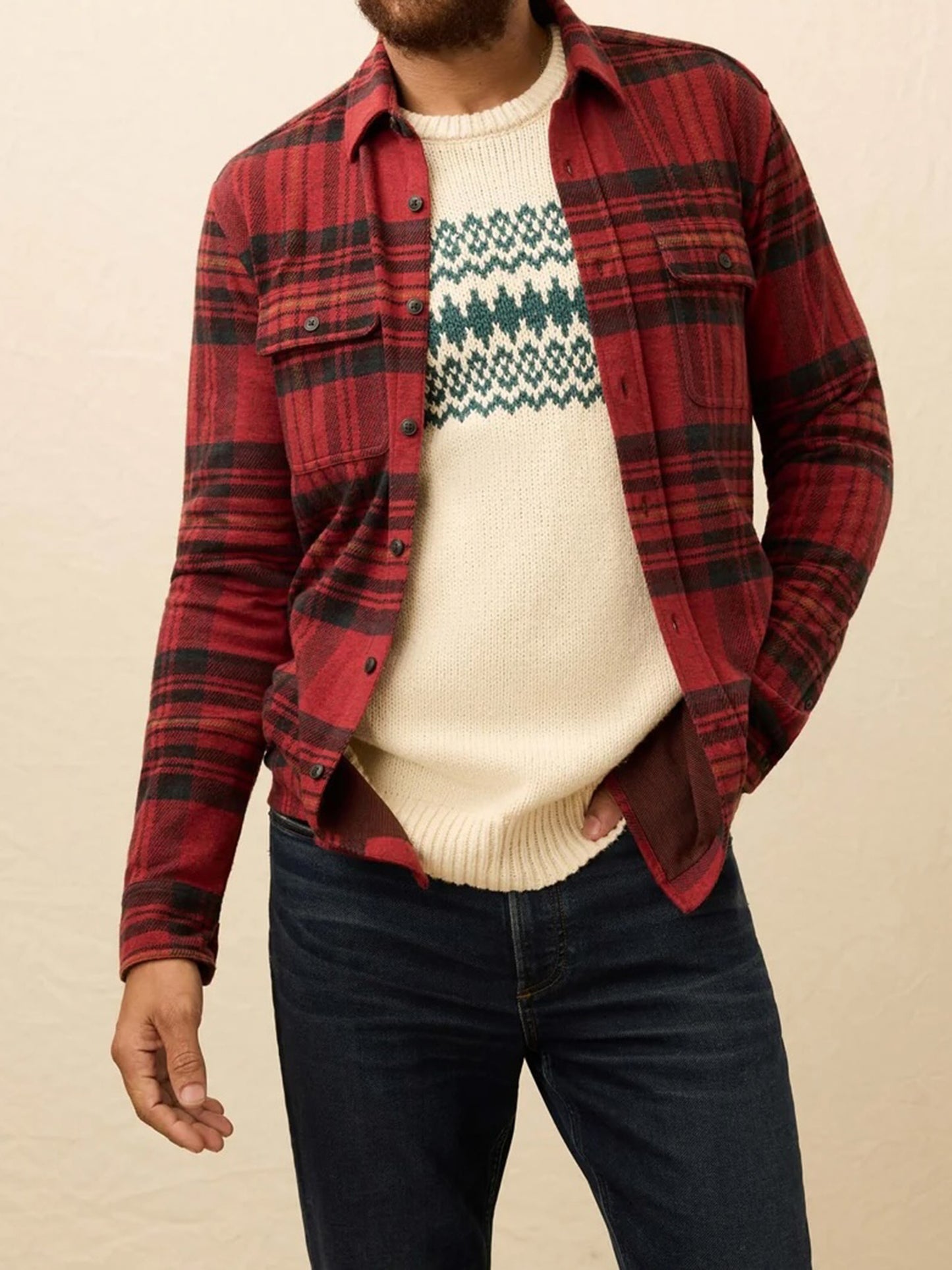 Faherty Brand Men's Legend Sweater Shirt
