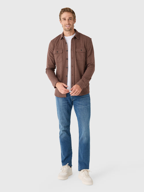 Faherty Brand Men's Legend Sweater Shirt - Saint Bernard