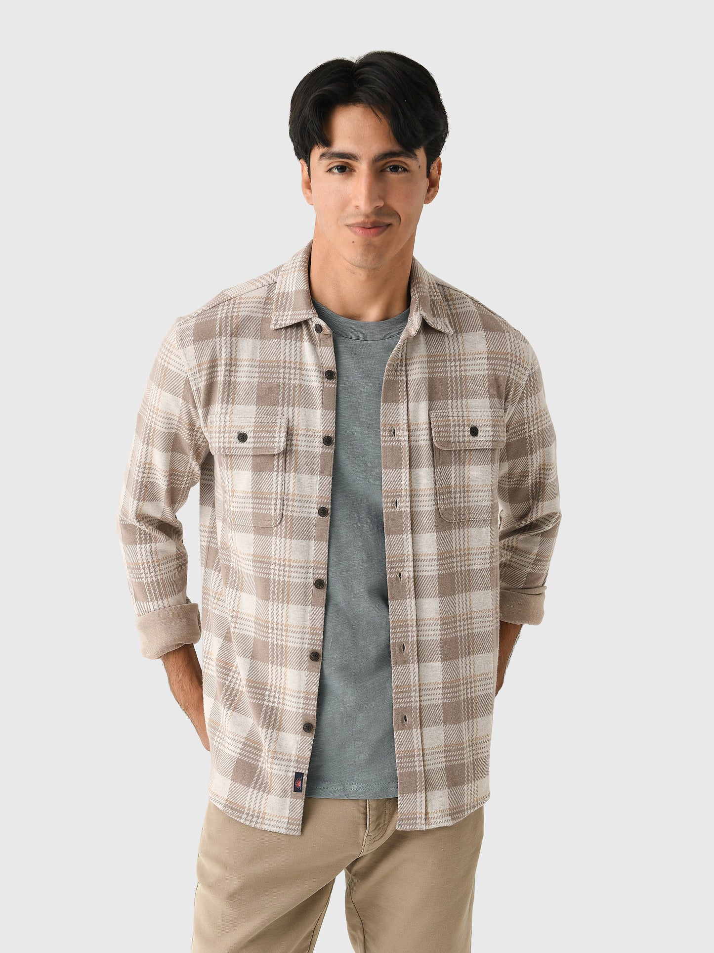 Faherty Brand Men's Legend Sweater Shirt - Saint Bernard