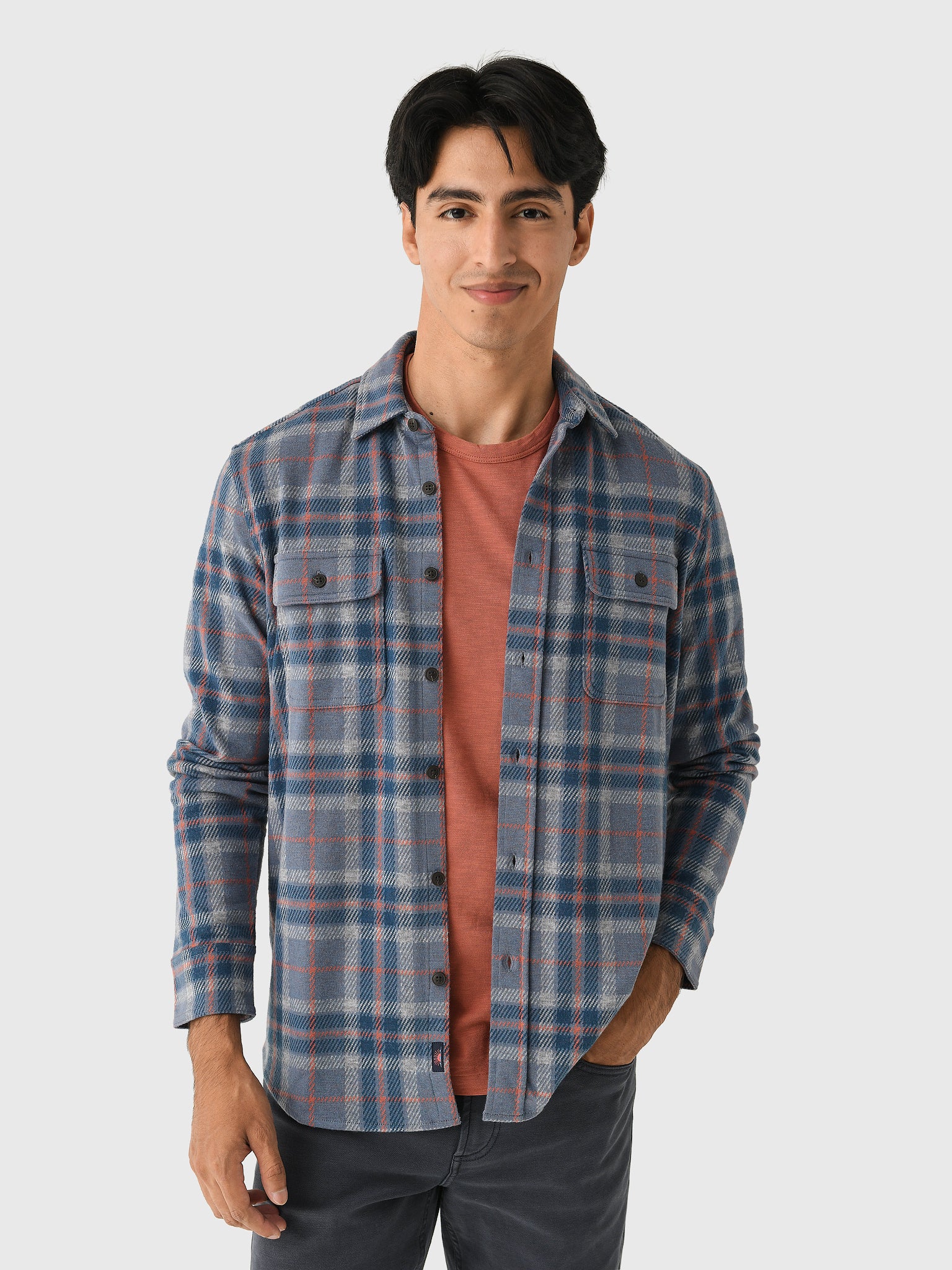 Faherty Brand Men's Legend Sweater Shirt - Saint Bernard