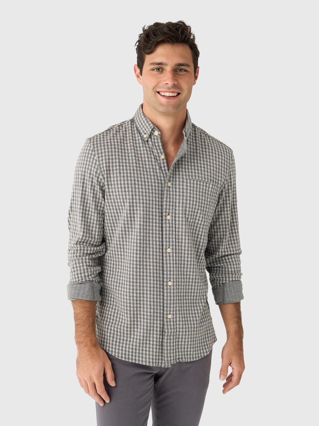 Faherty Brand Men's Coastline Knit Shirt - Saint Bernard