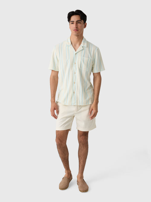 Faherty Brand Men's Cabana Towel Terry Shirt