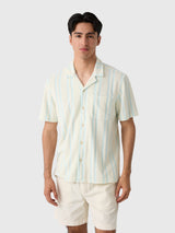Faherty Brand Men's Cabana Towel Terry Shirt - Saint Bernard