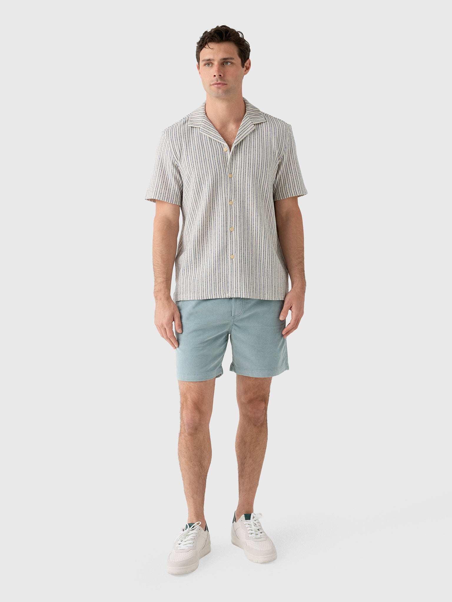 Faherty Brand Men's Short-Sleeve Oasis Camp Shirt - Saint Bernard