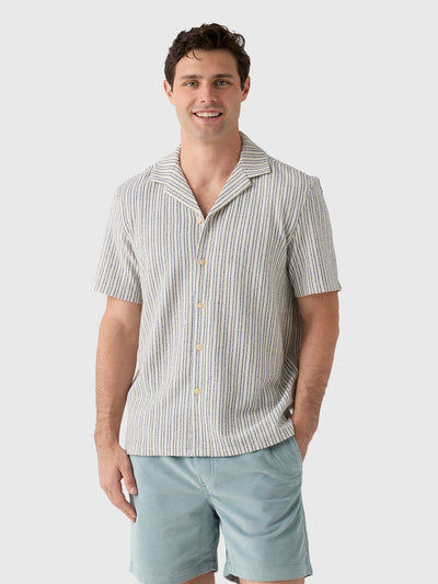 Faherty Brand Men's Short-Sleeve Oasis Camp Shirt - Saint Bernard